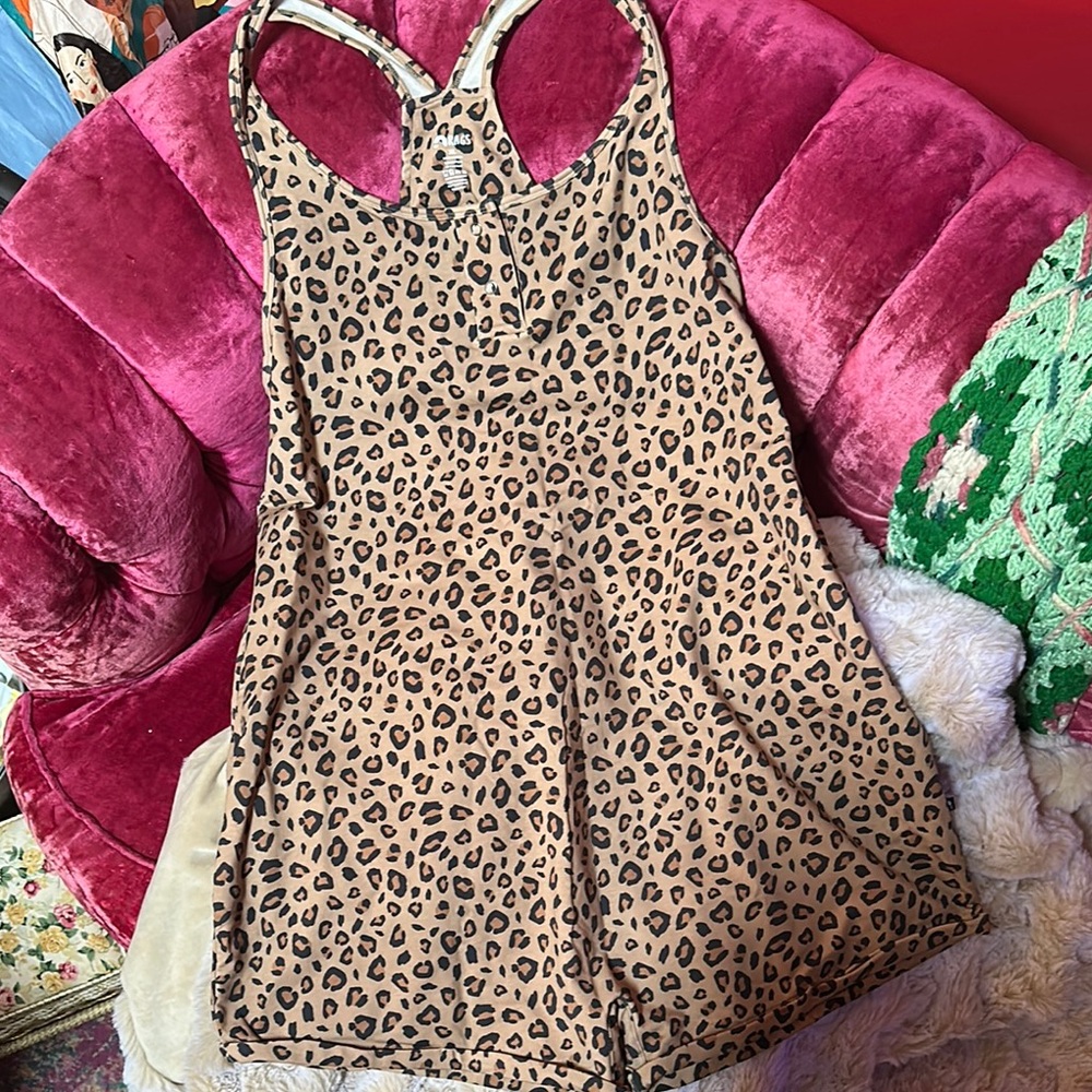 RAGS Leopard Print Women's Romper